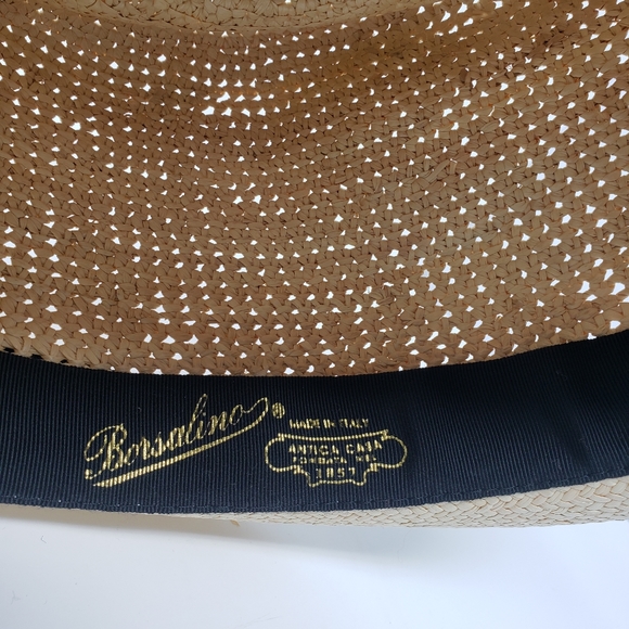 Authentic Borsalino Panama Hat, size 60 or US 7 1/2 - Picture 7 of 11